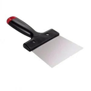 Chocolate Scraper- 20cm Flex with Black Plastic Handle by Martel